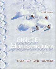 Cover of: Finite Mathematics | Paula Grafton Young