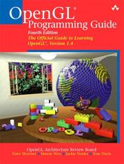 Cover of: OpenGL Programming Guide by OpenGL Architecture Review Board, Dave Shreiner, Mason Woo, Jackie Neider, Tom Davis, OpenGL Architecture Review Board, David Shreiner