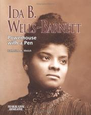 Cover of: Ida B. Wells-Barnett by Catherine A. Welch