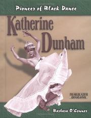 Cover of: Katherine Dunham by Barbara O'Connor