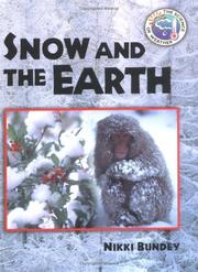Cover of: Snow and the Earth (Science of Weather)