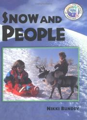 Cover of: Snow and People (Science of Weather)
