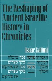Cover of: The Reshaping Of Ancient Israelite History In Chronicles
