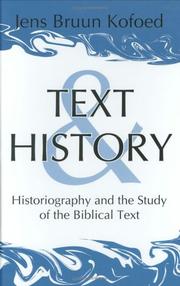 Text And History by Jens Bruun Kofoed
