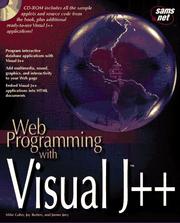 Cover of: Web programming with Visual J++