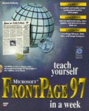Cover of: Teach yourself Microsoft FrontPage 97 in a week