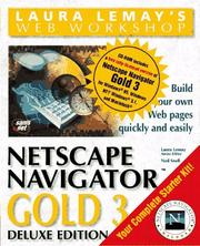 Cover of: Laura Lemay's Web Workshop: Netscape Navigator Gold 3