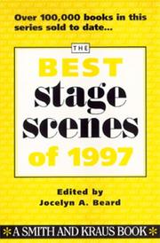 Cover of: The Best Stage Scenes of 1997 (Best Stage Scenes) | Jocelyn A. Beard