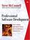 Cover of: Professional Software Development