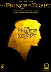 Cover of: The Prince of Egypt by Stephen Schwartz