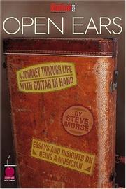 Cover of: Guitar One Presents Open Ears by Steve Morse