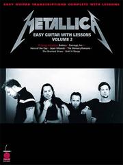 Cover of: Metallica Easy Guitar with Lessons (Volume II)