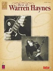 Cover of: Best of Warren Haynes