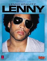 Cover of: Lenny Kravitz - Lenny: Transcribed Scores