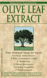 Cover of: Olive Leaf Extract by Morton Walker