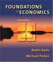 Cover of: Foundations of Economics plus MyEconLab Student Access Kit, Second Edition