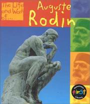 Cover of: Auguste Rodin (Life and Work of) by Richard Tames