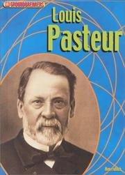 Cover of: Louis Pasteur (Groundbreakers) by 