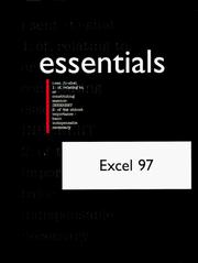 Cover of: Excel 97 essentials