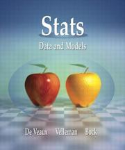 Cover of: Stats: Data and Models (DeVeaux/Velleman/Bock)