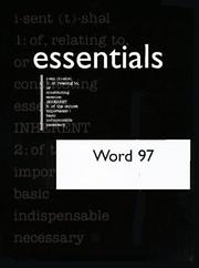 Cover of: Word 97 Essentials by Laura Acklen