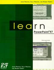 Cover of: Learn Powerpoint 97 (Learn)