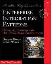 Cover of: Enterprise integration patterns by Gregor Hohpe