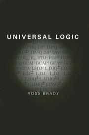 Cover of: Universal logic