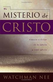 Cover of: El misterio de cristo
