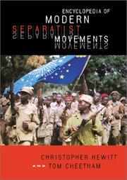 Encyclopedia of modern separatist movements by Christopher Hewitt, Tom Cheetham