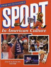Cover of: Sport In American Culture by 