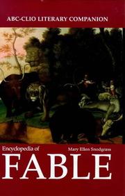Cover of: Encyclopedia of fable