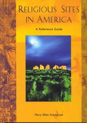 Cover of: Religious Sites in America by 