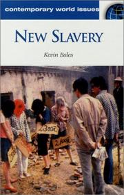 Cover of: New Slavery: A Reference Handbook