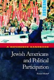 Cover of: Jews & Political Participation by Rafael Medoff, Raymond Smith