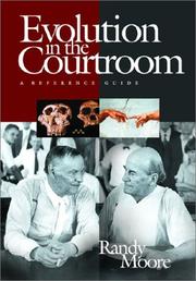 Cover of: Evolution in the Courtroom by Randy Moore
