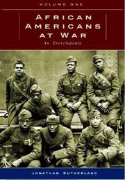 Cover of: African Americans at War by Jonathan Sutherland