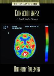 Cover of: Consciousness by Anthony Freeman