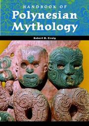Cover of: Handbook of Polynesian Mythology (Handbooks of World Mythology) by Robert Craig
