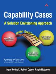 Cover of: Capability cases: a solution envisioning approach