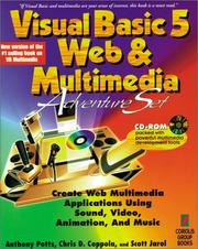 Cover of: Visual Basic 5 Web & multimedia adventure set by Anthony Potts