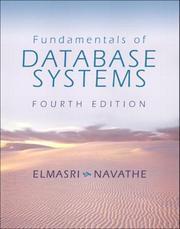 Cover of: Fundamentals of Database Systems/Oracle 9i Programming (4th Edition)