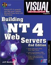 Cover of: Building NT 4 Web servers