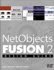 Cover of: NetObjects Fusion 2 design guide by Dan Shafer