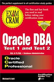 Cover of: Oracle DBA exam cram