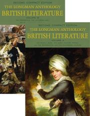 Cover of: The Longman Anthology of British Literature, Compact Edition, Volumes A & B: The Middle Ages to the 20th Century (2nd Edition)