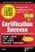 Cover of: Certification success