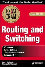 Cover of: CCIE Routing and Switching Exam Cram (Exam: 350-001)