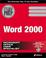 Cover of: MOUS Word 2000 exam prep