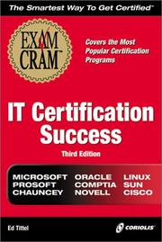 Cover of: IT Certification Success Exam Cram, 3E